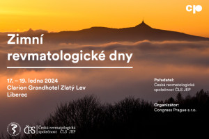 Zimní revmatologické dny se konají v lednu 2024